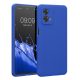 Θήκη Kwmobile για Motorola Moto G73, Μπλε, Σιλικόνη, KWM000018HA007C