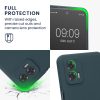Θήκη Kwmobile για Motorola Moto G73, Σκούρο Πράσινο, Σιλικόνη, KWM000018HA008C