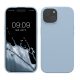 Θήκη Kwmobile για Apple iPhone 15, Ανοιχτό Μπλε, Σιλικόνη, KWM000020CA008C