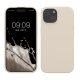 Θήκη Kwmobile για Apple iPhone 15, Κρεμ, Σιλικόνη, KWM000020CA009C