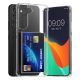 Θήκη Kwmobile με υποδοχή κάρτας για Samsung Galaxy S22 Plus, διαφανής, πολυανθρακική, KWM000021RT001C
