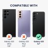 Θήκη Kwmobile για Samsung Galaxy S22, Ανοιχτό Ροζ/Καφέ, Ύφασμα/Σιλικόνη, KWM000021SB001C