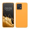 Θήκη Kwmobile για Motorola Moto G84, Πορτοκαλί, Σιλικόνη, KWM000022NO008C
