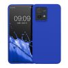 Θήκη Kwmobile για Motorola Moto G84, Μπλε, Σιλικόνη, KWM000022NO009C