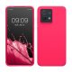 Θήκη Kwmobile για Motorola Moto G84, Ροζ, Σιλικόνη, KWM000022NO010C