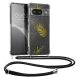 Θήκη Kwmobile με κορδόνι για Google Pixel 8, Πολύχρωμη, Σιλικόνη, KWM0000208R003C