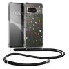 Θήκη Kwmobile με κορδόνι για Google Pixel 8, Πολύχρωμη, Σιλικόνη, KWM0000208R004C