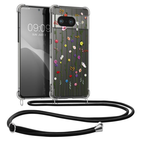 Θήκη Kwmobile με κορδόνι για Google Pixel 8, Πολύχρωμη, Σιλικόνη, KWM0000208R004C