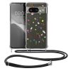 Θήκη Kwmobile με κορδόνι για Google Pixel 8, Πολύχρωμη, Σιλικόνη, KWM0000208R004C