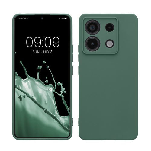 Θήκη Kwmobile για Xiaomi Redmi Note 13 Pro 5G, Πράσινη, Σιλικόνη, KWM000020LD018C