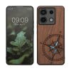 Θήκη Kwmobile για Xiaomi Redmi Note 13 Pro 5G, Καφέ, Ξύλο/Σιλικόνη, KWM000020MN003C