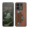 Θήκη Kwmobile για Xiaomi Redmi Note 13 Pro 5G, Καφέ, Ξύλο/Σιλικόνη, KWM000020MN004C