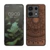 Θήκη Kwmobile για Xiaomi Redmi Note 13 Pro 5G, Καφέ, Ξύλο/Σιλικόνη, KWM000020MN005C