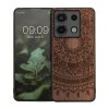 Θήκη Kwmobile για Xiaomi Redmi Note 13 Pro 5G, Καφέ, Ξύλο/Σιλικόνη, KWM000020MN005C