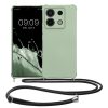 Θήκη Kwmobile με κορδόνι για Xiaomi Redmi Note 13 Pro 5G, ανοιχτό πράσινο, σιλικόνη, KWM000020NG004C
