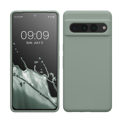 Θήκη Kwmobile για Google Pixel 7 Pro, Πράσινη, Σιλικόνη, KWM0000171J040C