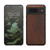 Θήκη Kwmobile για Google Pixel 8, Καφέ, Ξύλο/Σιλικόνη, KWM0000208X004C