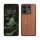 Θήκη Kwmobile για Xiaomi Redmi Note 13 Pro 5G, Καφέ, Ξύλο/Σιλικόνη, KWM000020LJ004C