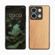 Θήκη Kwmobile για Xiaomi Redmi Note 13, Καφέ, Ξύλο/Σιλικόνη, KWM000020LO002C