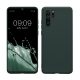 Θήκη Kwmobile για Huawei P30 Pro, Σκούρο πράσινο, Σιλικόνη, KWM000009MI017C