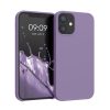 Θήκη Kwmobile για Apple iPhone 12 Mini, Μωβ, Σιλικόνη, KWM000011JO066C