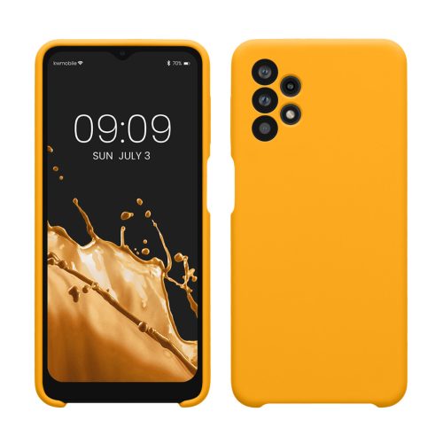 Θήκη Kwmobile για Samsung Galaxy A32 5G, Κίτρινη, Σιλικόνη, KWM000012IW055C