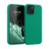 Θήκη Kwmobile για Apple iPhone 13 Mini, Πράσινη, Σιλικόνη, KWM000013OU060C