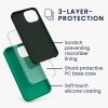 Θήκη Kwmobile για Apple iPhone 13 Mini, Πράσινη, Σιλικόνη, KWM000013OU060C