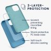 Θήκη Kwmobile για Apple iPhone 13, Μπλε, Σιλικόνη, KWM000013OV098C