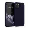 Θήκη Kwmobile για Apple iPhone 13, Σκούρο μπλε, Σιλικόνη, KWM000013OV100C