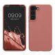 Θήκη Kwmobile για Samsung Galaxy S22, Ροζ, Σιλικόνη, KWM000014GR074C
