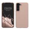 Θήκη Kwmobile για Samsung Galaxy S22, Ανοιχτό ροζ, Σιλικόνη, KWM000014GR075C