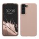 Θήκη Kwmobile για Samsung Galaxy S22, Ανοιχτό ροζ, Σιλικόνη, KWM000014GR075C