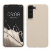 Θήκη Kwmobile για Samsung Galaxy S22, Κρεμ, Σιλικόνη, KWM000014GR076C