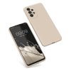 Θήκη Kwmobile για Samsung Galaxy A33 5G, Κρεμ, Σιλικόνη, KWM000015GQ059C
