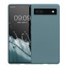 Θήκη Kwmobile για Google Pixel 6a, Πράσινη, Σιλικόνη, KWM000015OO019C