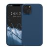 Θήκη Kwmobile για Apple iPhone 14, Σκούρο μπλε, Σιλικόνη, KWM000016NI041C