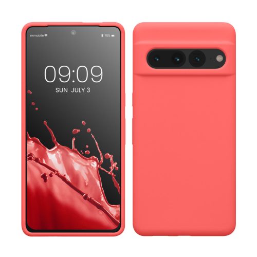 Θήκη Kwmobile για Google Pixel 7 Pro, ροζ, σιλικόνη, KWM0000171J043C