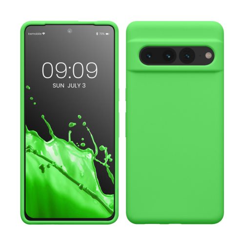 Θήκη Kwmobile για Google Pixel 7 Pro, Πράσινη, Σιλικόνη, KWM0000171J044C