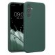 Θήκη Kwmobile για Samsung Galaxy A34 5G, Πράσινη, Σιλικόνη, KWM000018GC053C