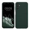 Θήκη Kwmobile για Samsung Galaxy A14 5G, Σκούρο πράσινο, Σιλικόνη, KWM000018GD042C
