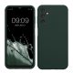 Θήκη Kwmobile για Samsung Galaxy A14 5G, Σκούρο πράσινο, Σιλικόνη, KWM000018GD042C