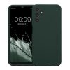 Θήκη Kwmobile για Samsung Galaxy A14 5G, Σκούρο πράσινο, Σιλικόνη, KWM000018GD042C