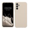Θήκη Kwmobile για Samsung Galaxy A14 5G, Κρεμ, Σιλικόνη, KWM000018GD046C