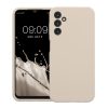 Θήκη Kwmobile για Samsung Galaxy A14 5G, Κρεμ, Σιλικόνη, KWM000018GD046C