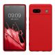 Θήκη Kwmobile για Google Pixel 7a, Κόκκινη, Σιλικόνη, KWM000019YF034C