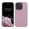 Θήκη Kwmobile για Apple iPhone 15 Pro, Ανοιχτό Μωβ, Σιλικόνη, KWM000020CC031C