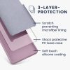 Θήκη Kwmobile για Apple iPhone 15 Pro, Ανοιχτό Μωβ, Σιλικόνη, KWM000020CC031C