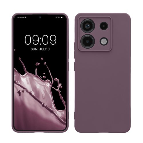Θήκη Kwmobile για Xiaomi Redmi Note 13 Pro 5G, Μωβ, Σιλικόνη, KWM000020LD022C