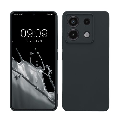 Θήκη Kwmobile για Xiaomi Redmi Note 13 Pro 5G, Σκούρο μπλε, Σιλικόνη, KWM000020LD024C